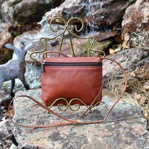 Sweet Saturday Bag, Carmel bag, small wallet bag